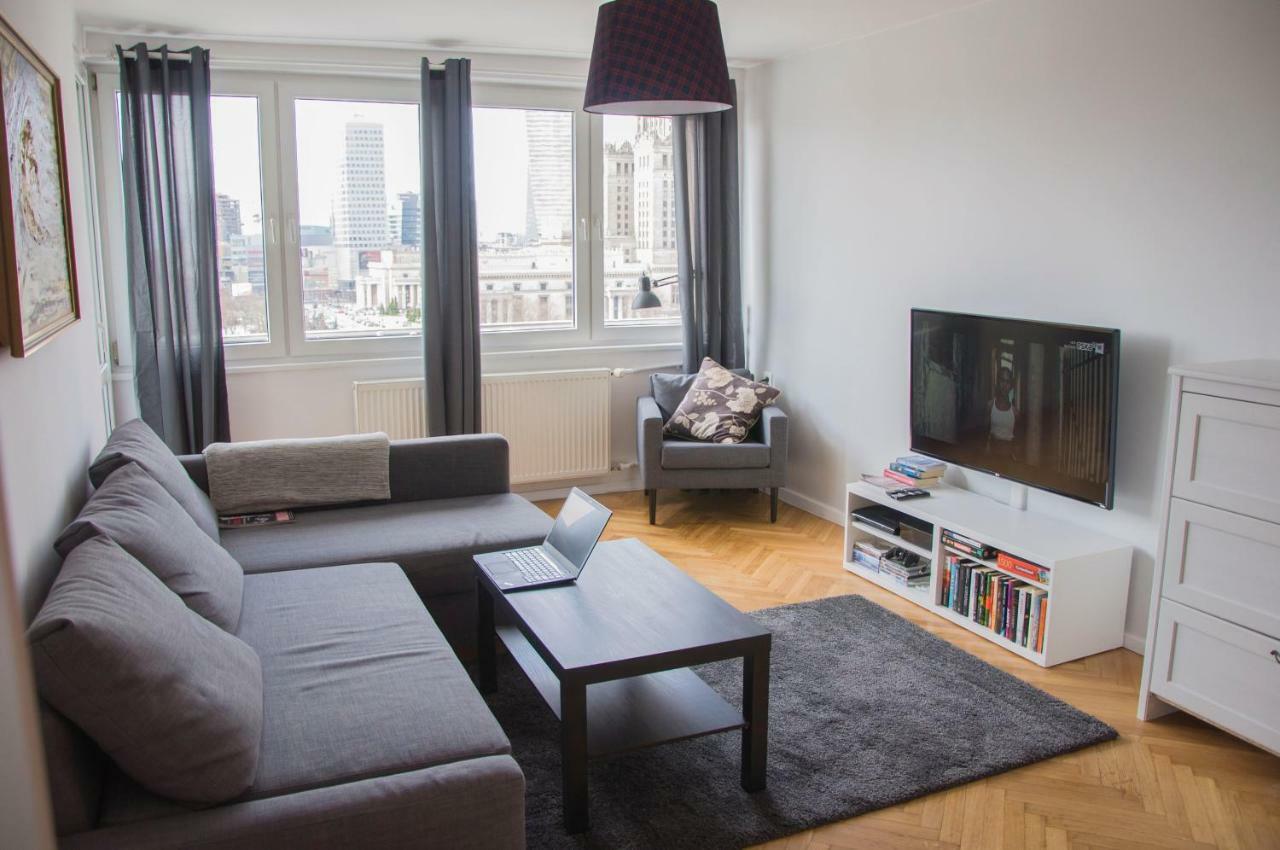 Apartament Widok Centrum Lejlighed Warszawa Eksteriør billede